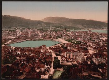 Panoramic view, I, Bergen, Norway