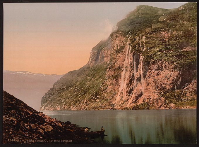 The Seven Sisters, Geiranger Fjord, Norway