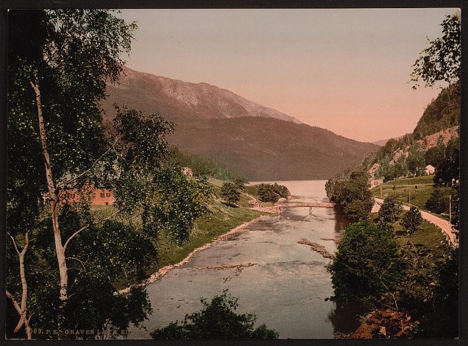 Graven Lake, Eide, Hardanger Fjord, Norway