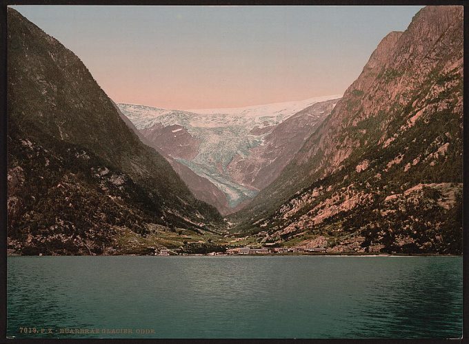 Buerbrae Glacier, Odde, Hardanger Fjord, Norway