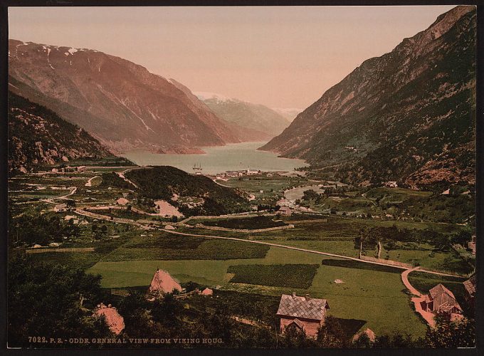 From Vikinghaug, Odde, Hardanger Fjord, Norway