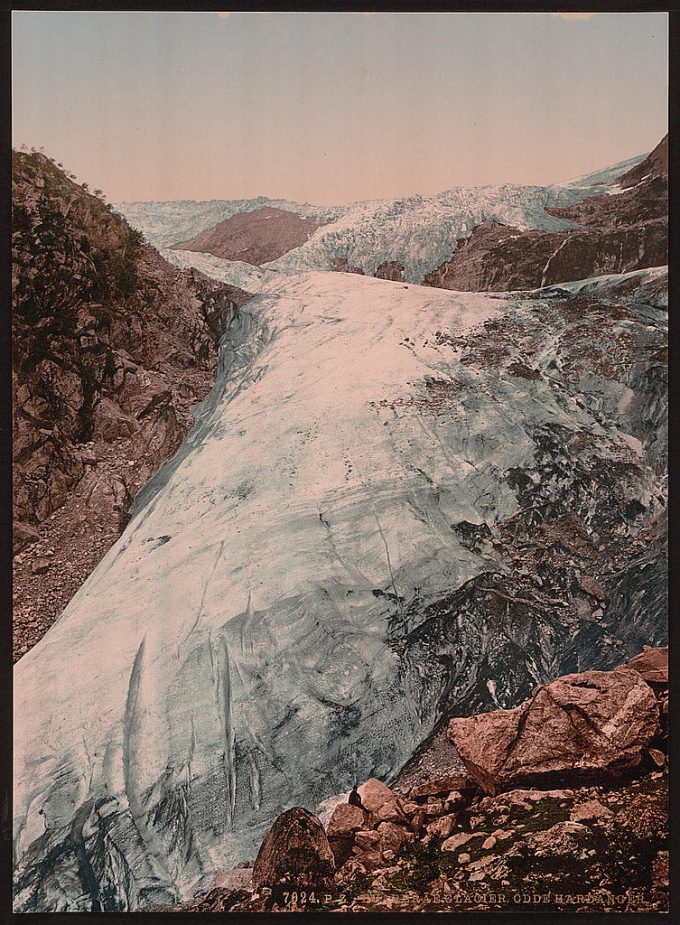 Buerbrae Glacier, Odde, Hardanger Fjord, Norway