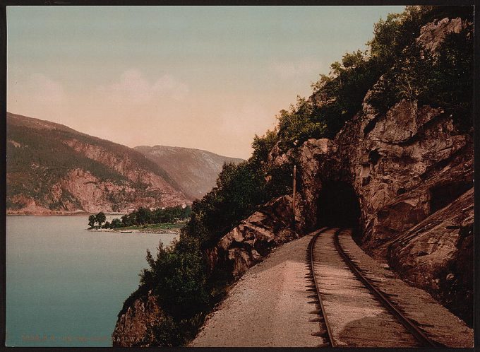 Vossebanen, Hardanger Fjord, Norway