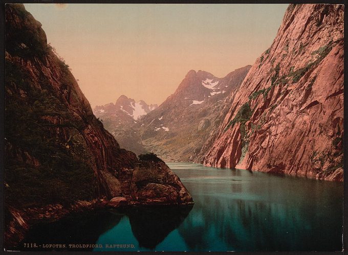 Troldfjord, Raftsund, Lofoten, Norway