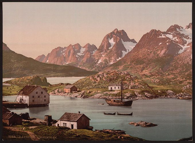 Raftsund, Lofoten, Digermulen, Norway