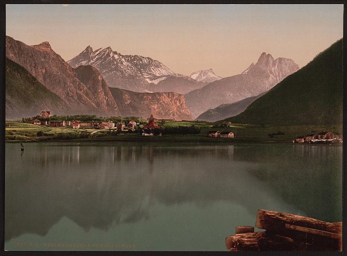 Veblungsnaes and Romsdalshorn, Romsdalen, Norway