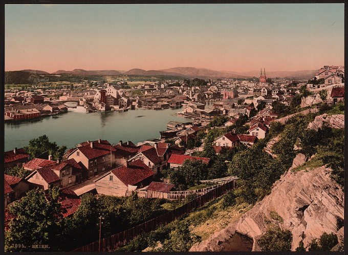 General view, Skien, Norway