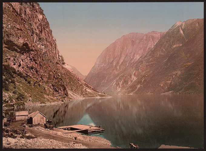 Naerofjord from Gudvangen, Sognefjord, Norway