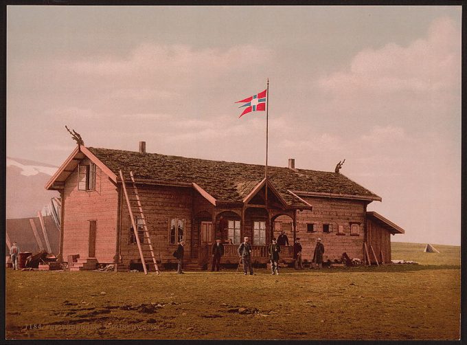 Tourist's house, Spitzbergen, Norway