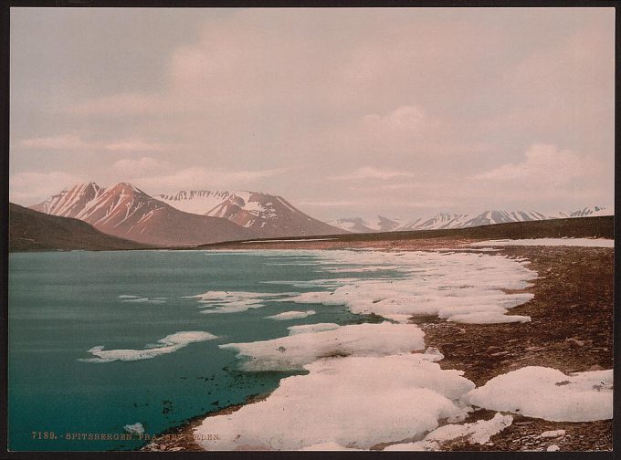 The Isefiorden, Spitzbergen, Norway