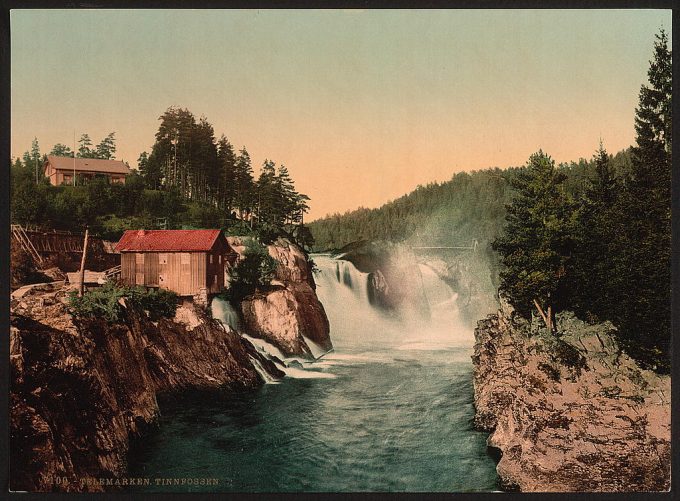 Tinnfossen, Telemarken (i.e, Telemark), Norway