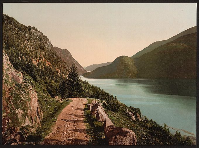 Bandak Lake from Dalen, Telemarken (i.e, Telemark), Norway