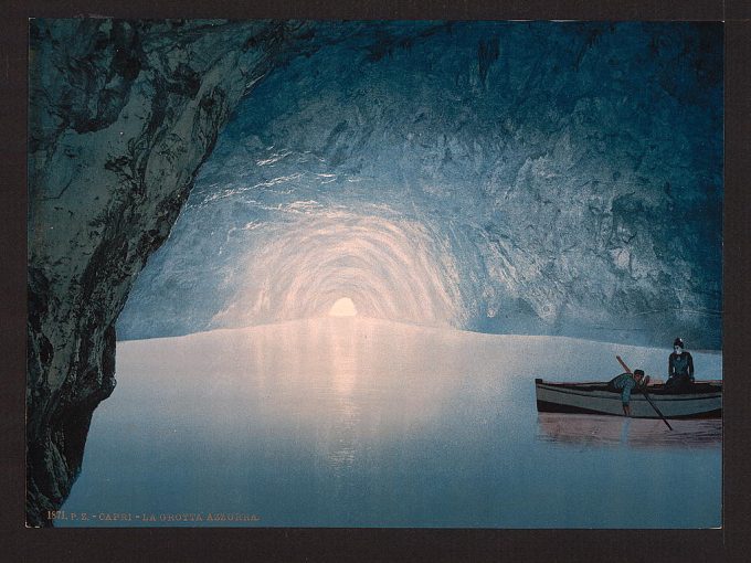 Blue grotto, Capri, Island of, Italy