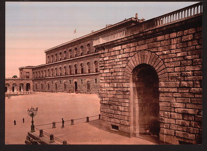 Pitti Palace, royal residence, Florence, Italy
