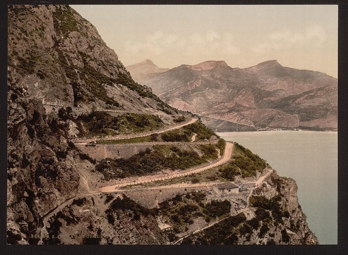 Ponale Road, Garda, Lake of, Italy