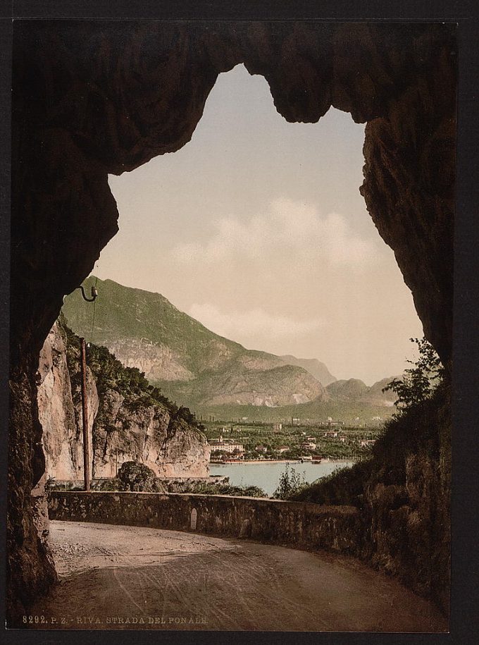 Ponale Road, Garda, Lake of, Italy