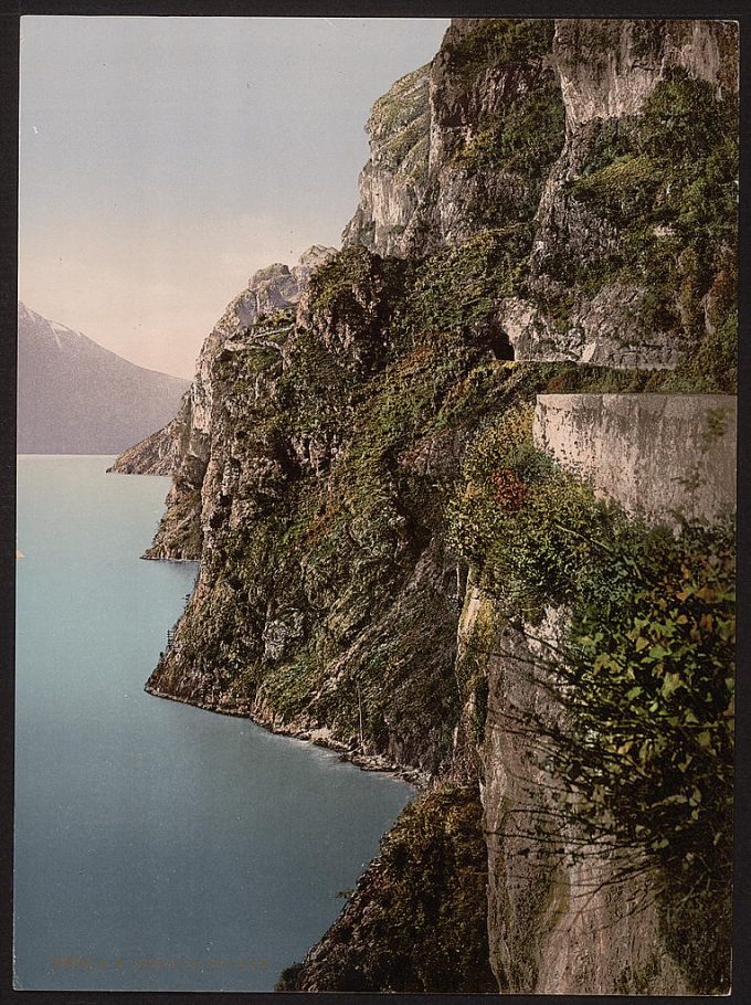 Ponale Road, Garda, Lake of, Italy