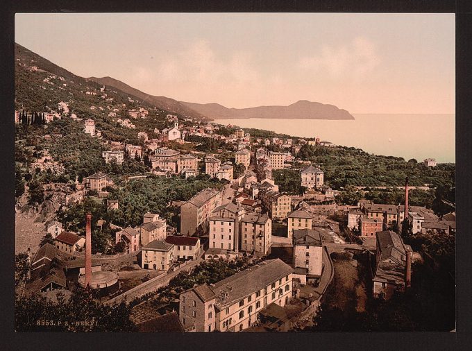 General view, Nervi, Genoa, Italy