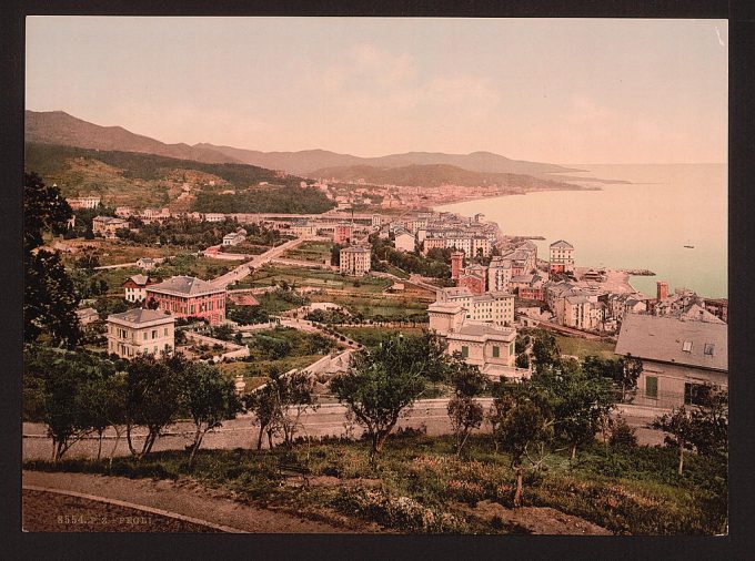 General view, Pegli, Genoa, Italy