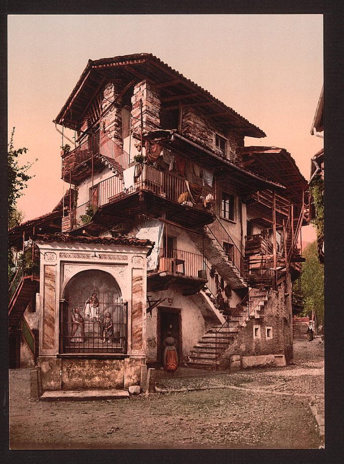 Baveno, Casa Morandi, Maggiore, Lake of, Italy