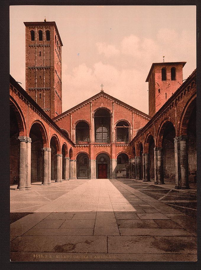St. Ambrosius Church, Milan, Italy