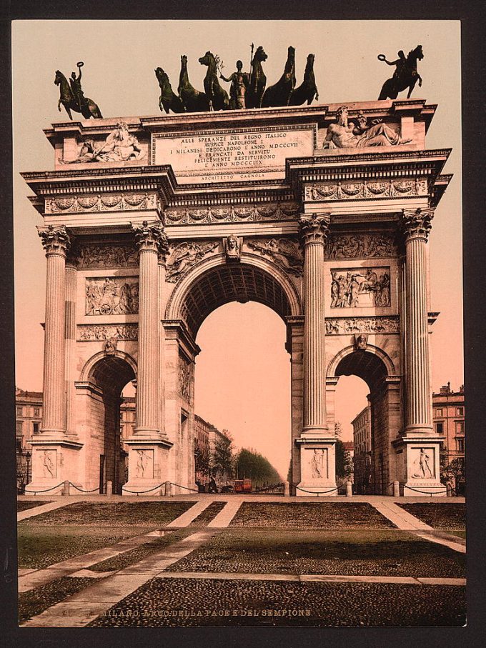 The Arch of Peace, Milan, Italy