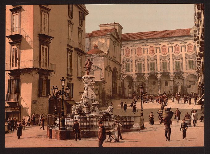 Street scene, Naples, Italy