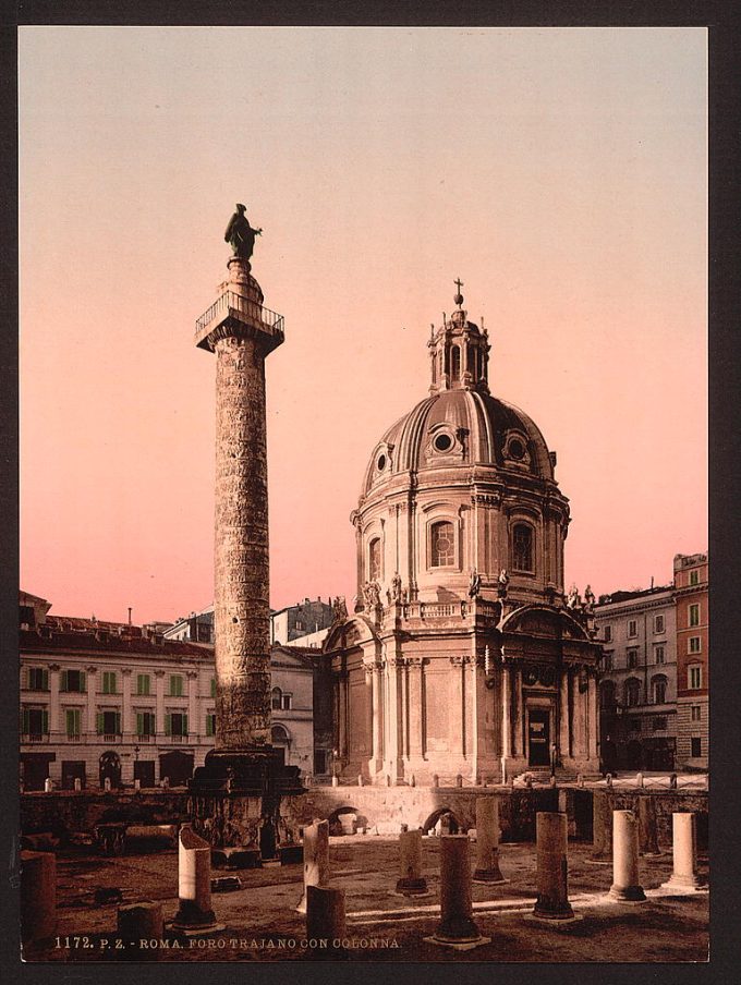 Trajan's Pillar, Rome, Italy