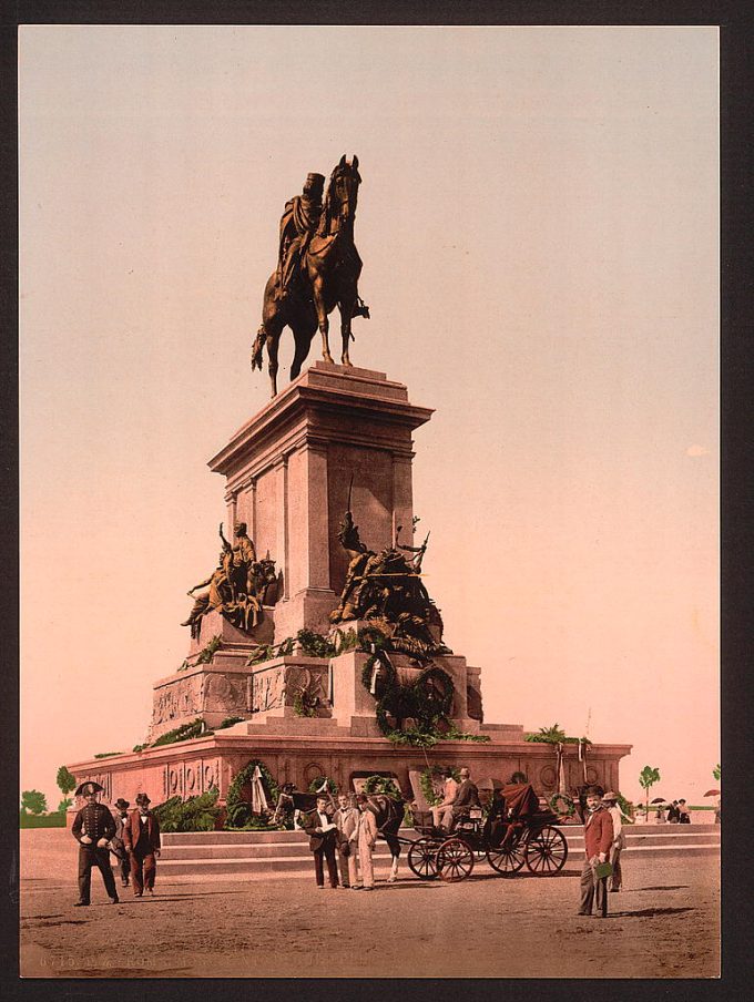 Garibaldi's Monument, Rome, Italy