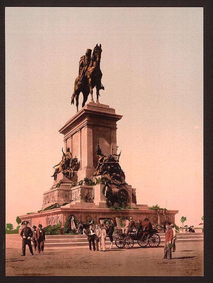 Garibaldi's Monument, Rome, Italy