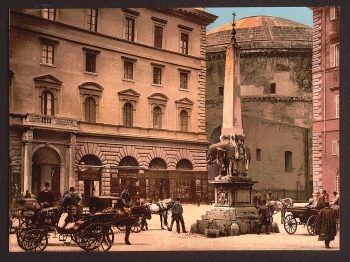 Piazza di Minerva, Rome, Italy