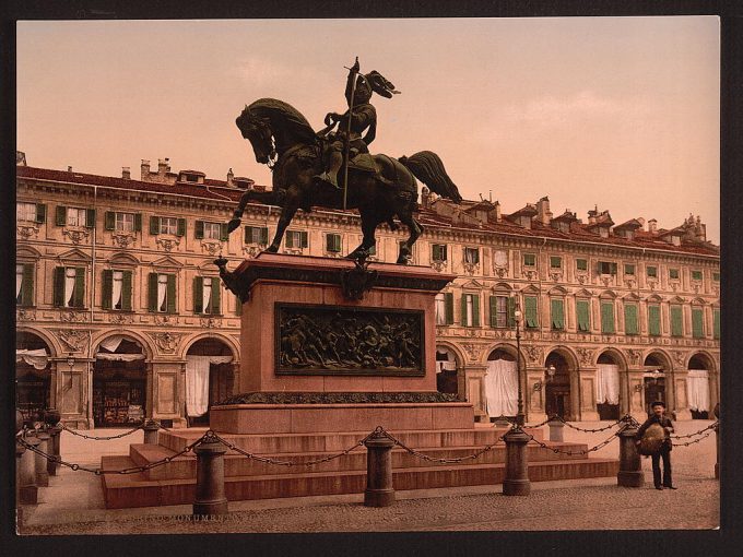 Monument of Emmanuel Fillibert, Turin, Italy