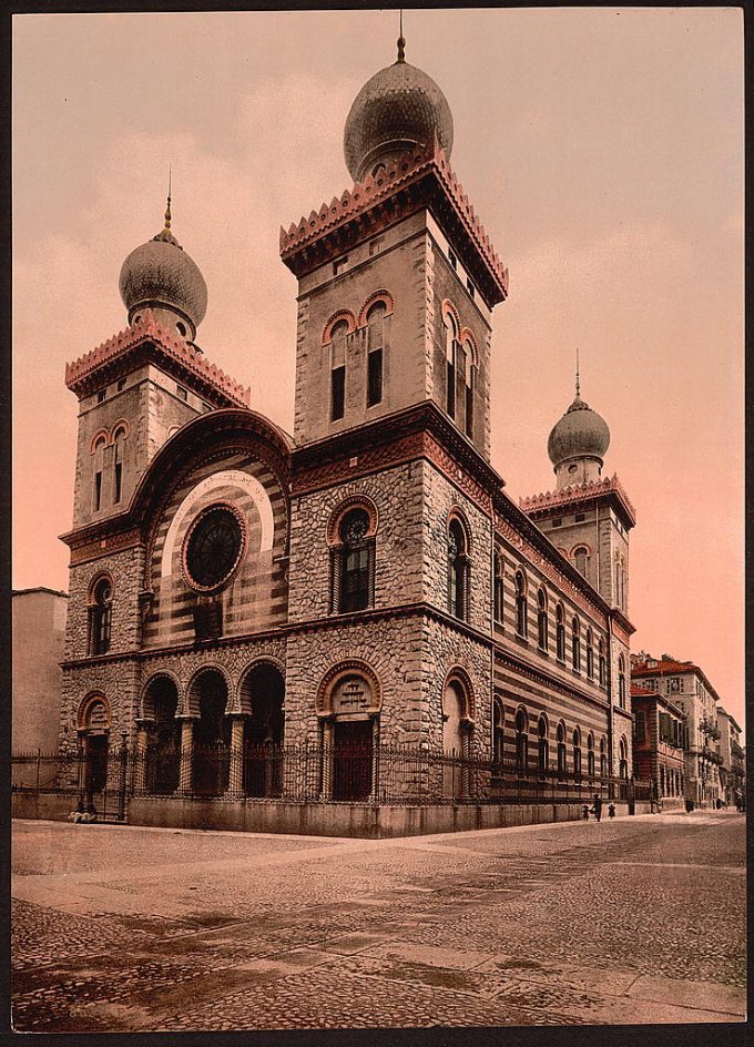 Jewish temple, Turin, Italy