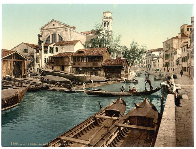 Rio di San Trovaso, Venice, Italy