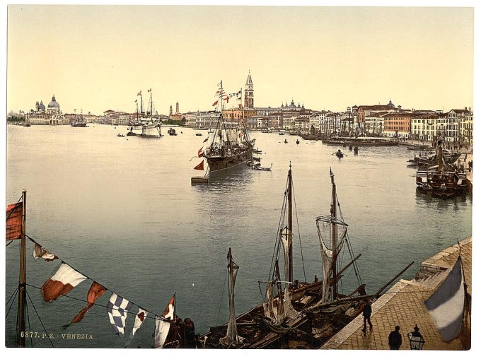 Venice harbor, Venice, Italy