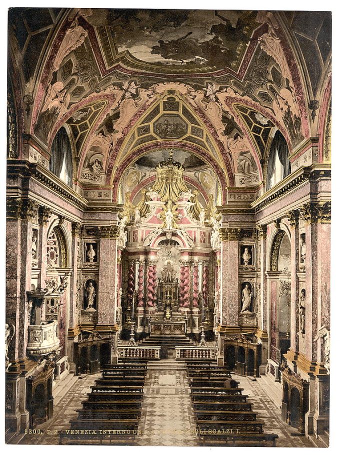 Interior Scalzi, Venice, Italy