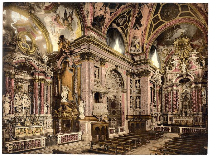 Interior Scalzi, Venice, Italy