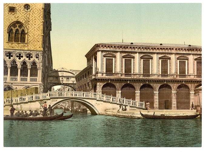 The Bridge of Sighs, Venice, Italy