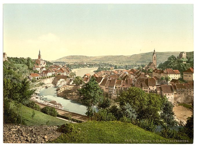 Gross and Klein Laufenburg, Aargau, Switzerland