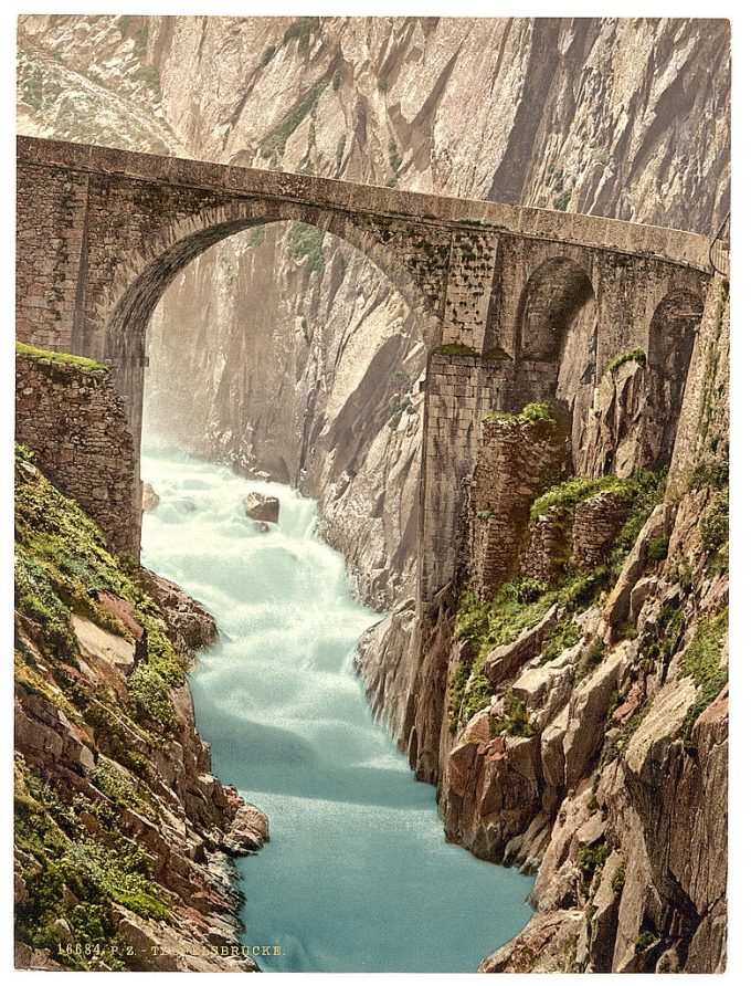 Devil's Bridge, Andermatt, Switzerland