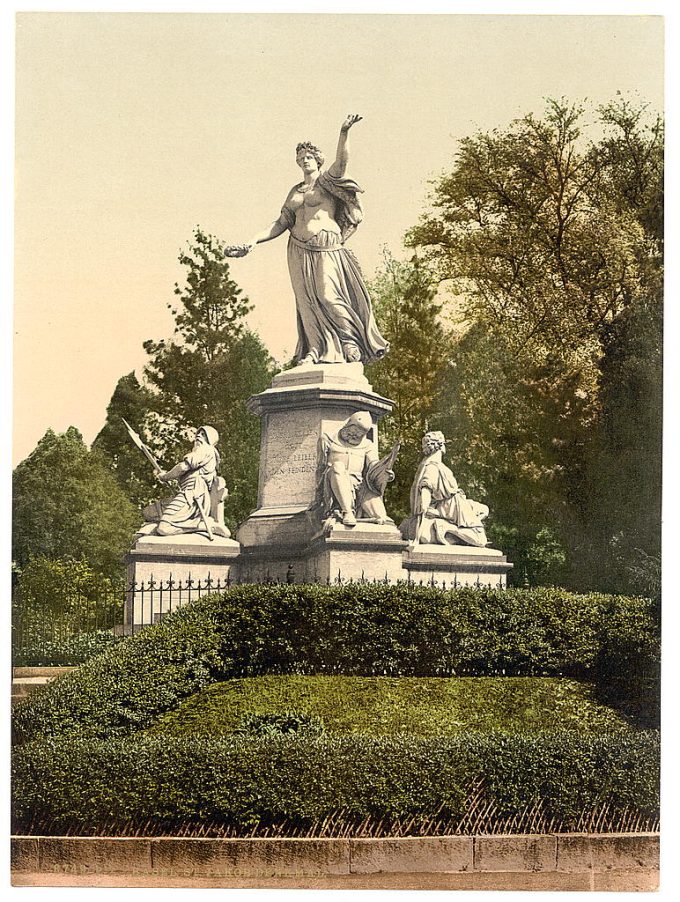 The Monument St. Jacob, Basle, Switzerland