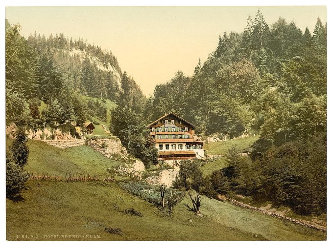 The Summit Hotel, Brunig, Bernese Oberland, Switzerland