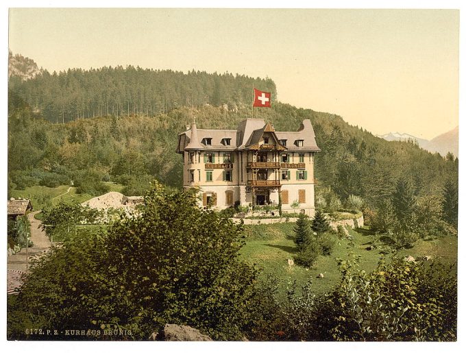 Brunig Spring House, Brunig, Bernese Oberland, Switzerland