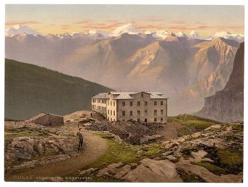 Gemmi, Hotel Wildstrubel, Bernese Oberland, Switzerland