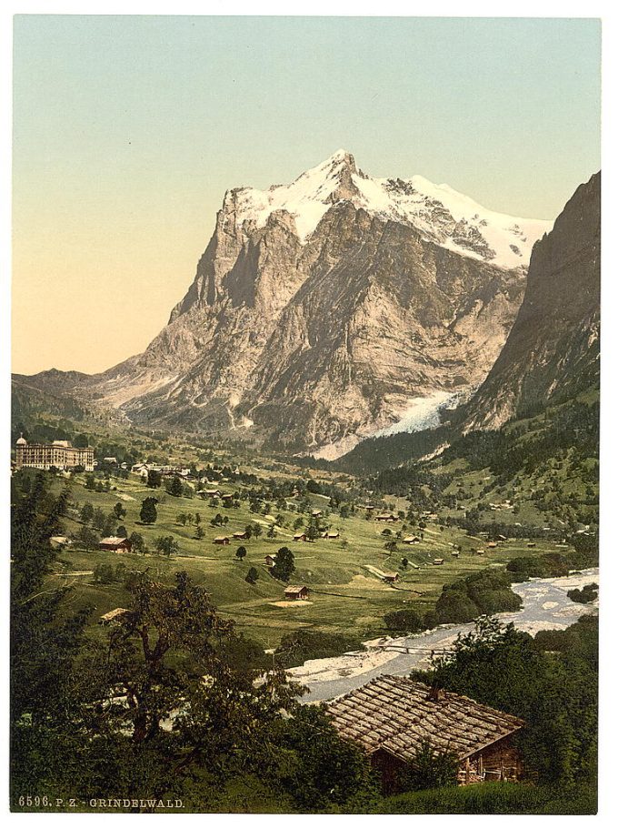 Grindelwald, general view, Bernese Oberland, Switzerland