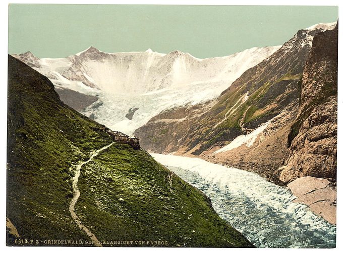 Grindelwald, the Baregg Glacier, Bernese Oberland, Switzerland