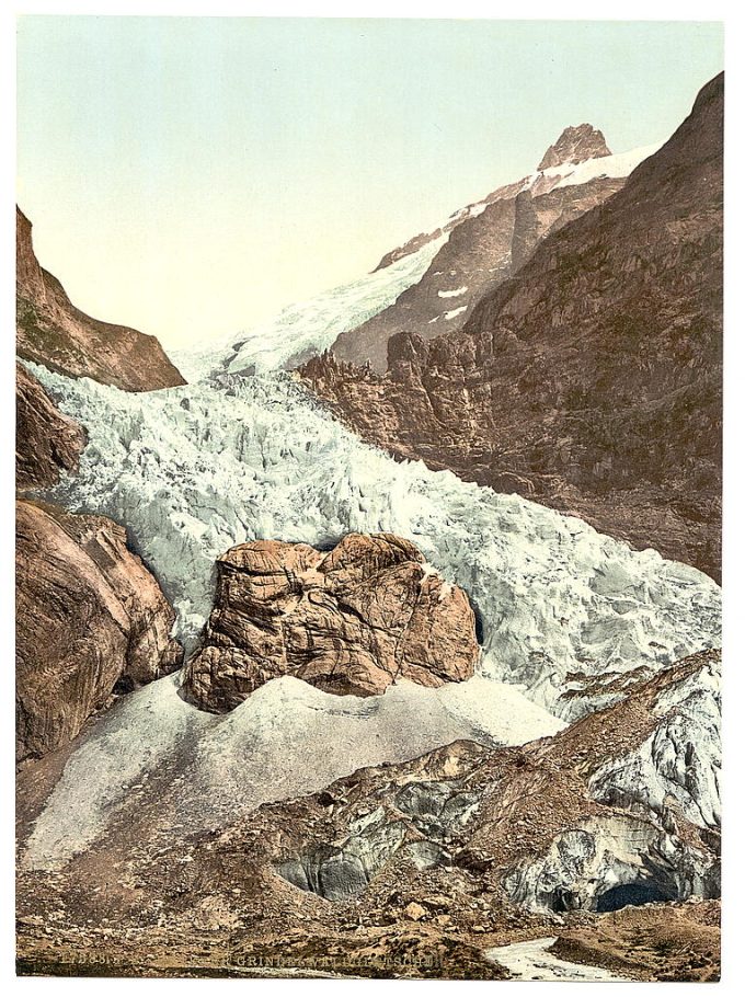 Grindelwald, Unterer Grindelwald Glacier, Bernese Oberland, Switzerland