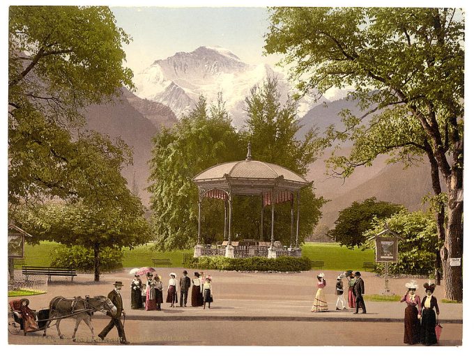 Interlaken, Music Pavillion, Bernese Oberland, Switzerland