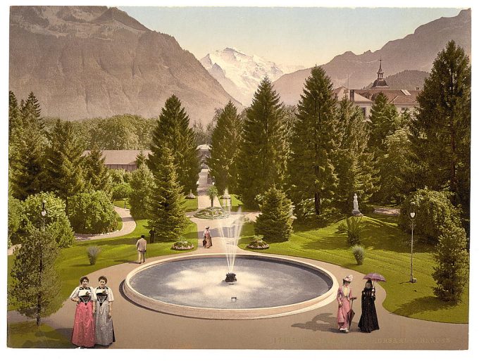 Interlaken, Kursall, Bernese Oberland, Switzerland