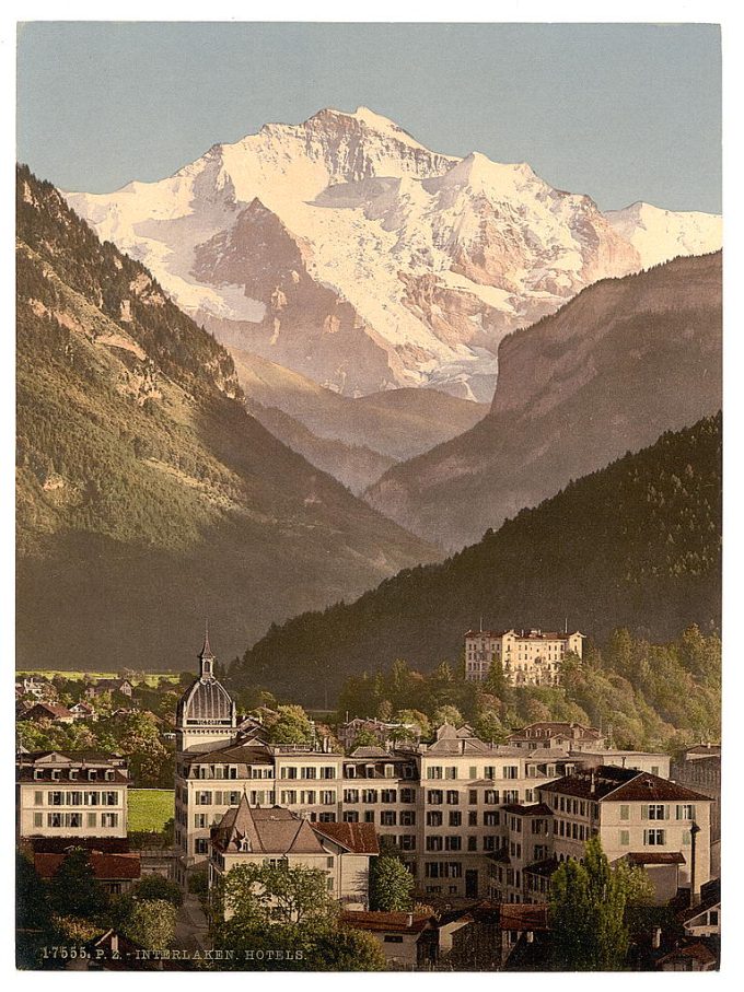 Interlaken, hotels, Bernese Oberland, Switzerland